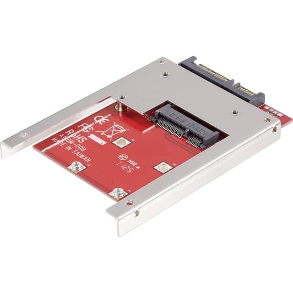Renkforce Gränssnittskonverter [1x SATA-kombi hane 7+15 pol - 1x mSATA-hona]