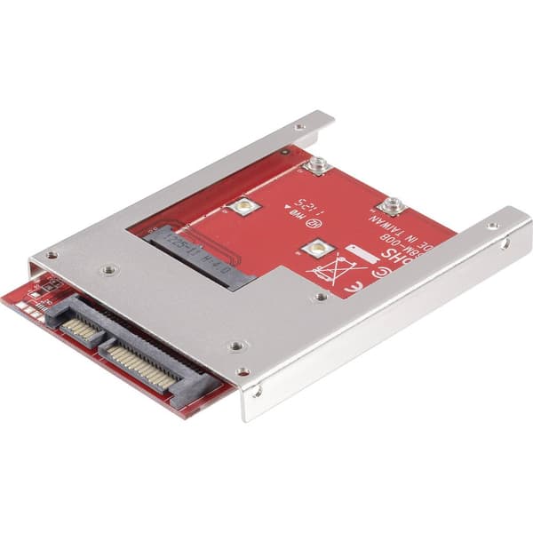 Renkforce Gränssnittskonverter [1x SATA-kombi hane 7+15 pol - 1x mSATA-hona]