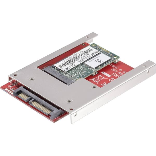Renkforce Gränssnittskonverter [1x SATA-kombi hane 7+15 pol - 1x mSATA-hona]