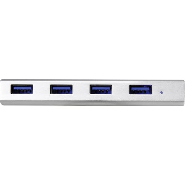 Renkforce 4 Port USB-Hub 3.0 Aluminium