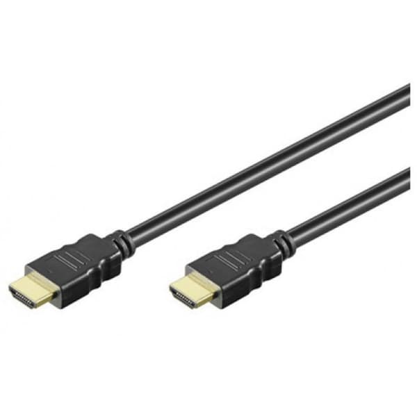 Manhattan HDMI Anslutningskabel HDMI-A-kontakt, HDMI-A-kontakt 5.00 m Svart 323239-CG 4K UHD, Audio Return Kanal HDMI-k