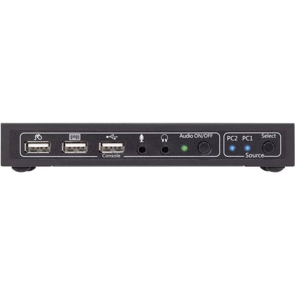 SpeaKa Professional 2 Port KVM-switch HDMI USB 1920 x 1080 Pixel, 3840 x 2160 Pixel