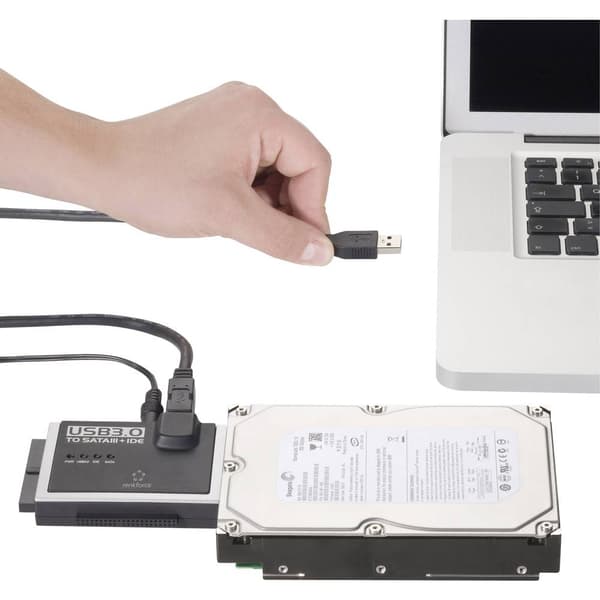 Renkforce USB 3.0 till IDE+SATA konverterare