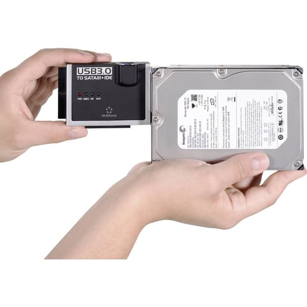 Renkforce USB 3.0 till IDE+SATA konverterare