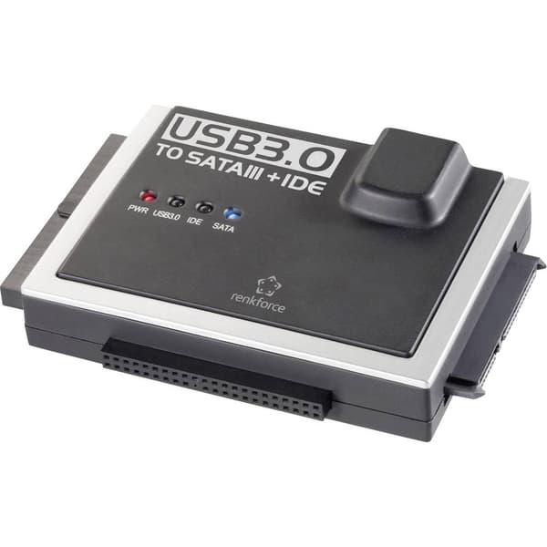 Renkforce USB 3.0 till IDE+SATA konverterare