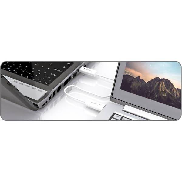 j5create KVM Anslutningskabel [1x USB 2.0 A hane - 1x USB 2.0 A hane] 1.80 m Vit