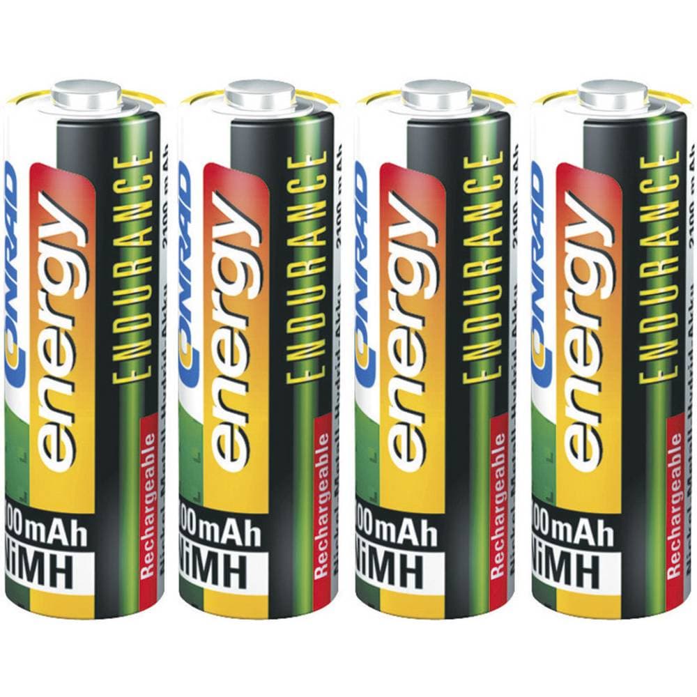 Conrad energy Endurance HR06 Laddbart batteri AA (R6) NiMH 2300 mAh 1.2 V 4 st