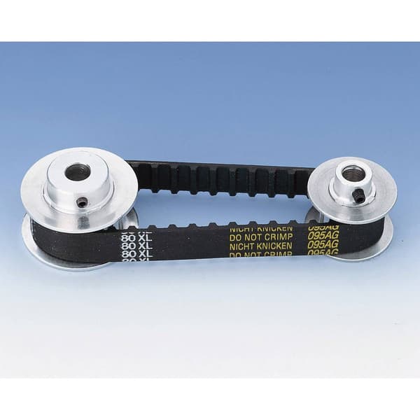 Aluminium Tandad remskiva Reely Borrdiameter: 6 mm Diameter: 28 mm Antal tänder: 15