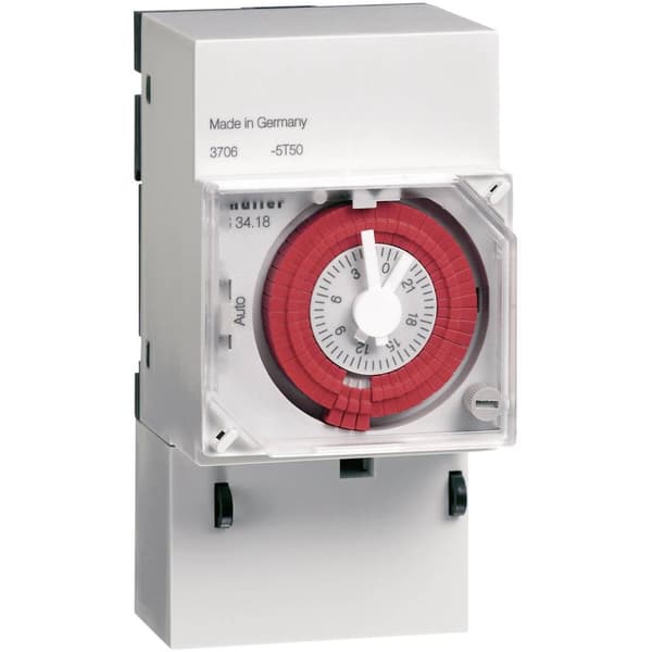 Müller VS 30.18 12-24V & DC 24-48V 50-60Hz Digitalt kopplingsur analog 12 V/DC, 24 V/DC, 48 V/DC, 24 V/AC, 48 V/AC 4000