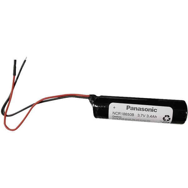 Specialbatteri laddbart 18650 Kabel Li-Ion Panasonic 3.7 V 3400 mAh 1 st