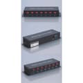 Miniatyrbild 2 av 4: Renkforce RF-3269622 7 Port USB-Hub 3.0 Metallhölje, individuellt omkopplingsbara, väggfäste Svart