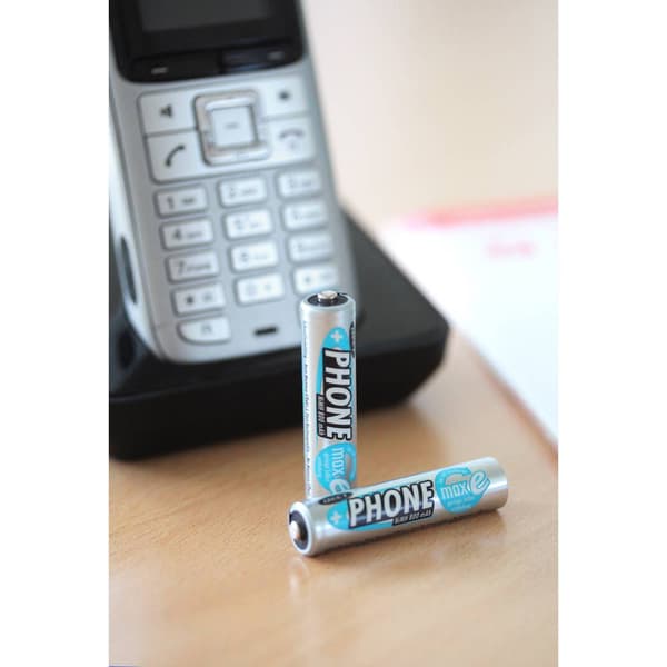 Ansmann DECT maxE HR03 Laddbart batteri AAA (R03) NiMH 800 mAh 1.2 V 3 st