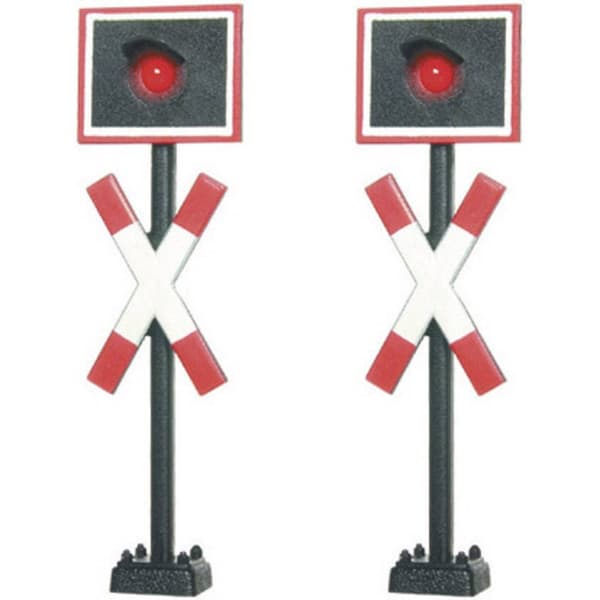 Viessmann Modelltechnik 5058 H0 Set 2 st Andreaskors Färdig modell