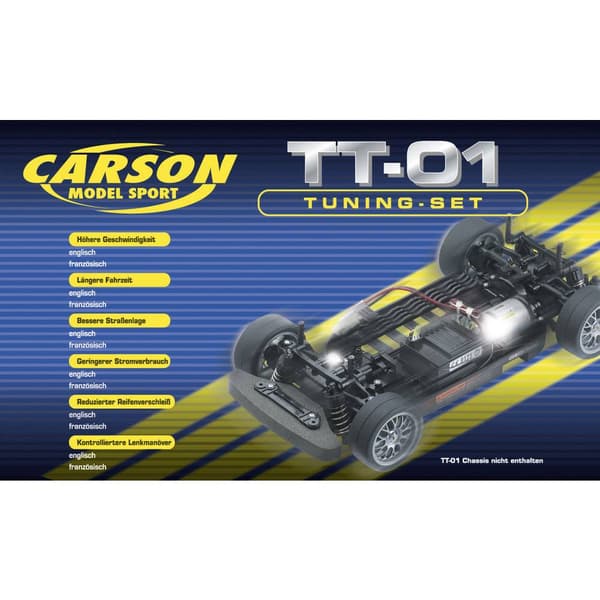 Carson Modellsport 908123 Reservdel TT-01(E) tuning-sats