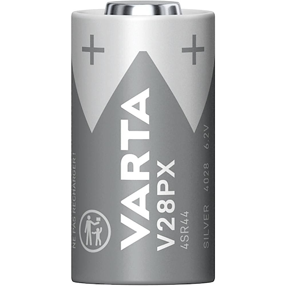 Fotobatteri 4SR44 Silveroxid Varta SILVER Cylindr.V28PX/4SR44 Bl1 145 mAh 6.2 V 1 st