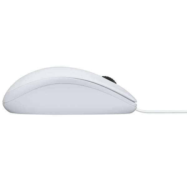Logitech B100 WiFi mus USB Optisk Vit 3 Knappar 800 dpi
