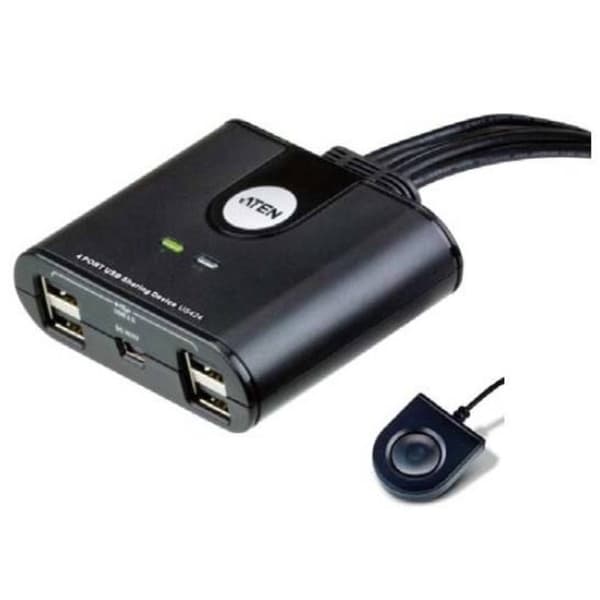 ATEN US224-AT 2 Port USB 2.0-switch Svart