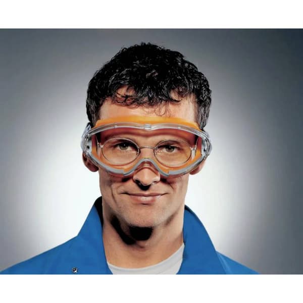 uvex ULTRASONIC 9302245 Heltäckande skyddsglasögon Orange, Grå EN 166-1, EN 170 DIN 166-1, DIN 170