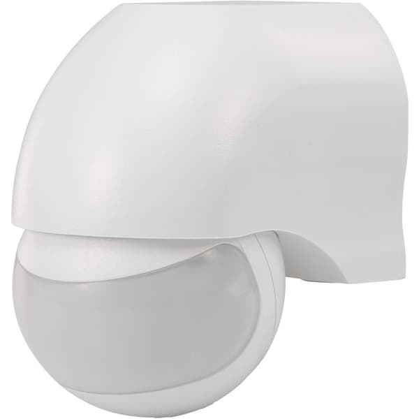 Renkforce 1034069 PIR-rörelsedetektor Utanpåliggande 160 ° Relä Vit IP44