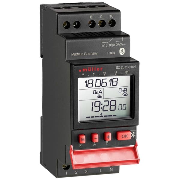 Müller SC 28.23 pro4 230V 50-60Hz Digitalt kopplingsur digital 230 V/AC 4000 W