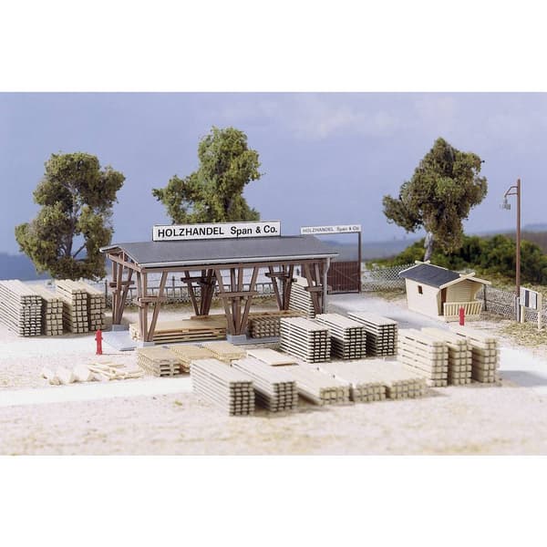 Auhagen 11 353 H0 Holzhandung Multifärg