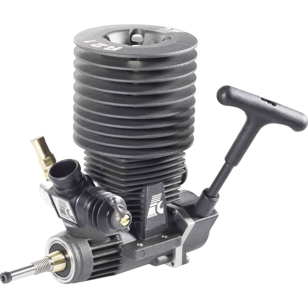 Force Engine 21 Black Series Nitro 2-Takt Bilmodell-Motor 3.46 cm³ 1.9 PS 1.4 kW