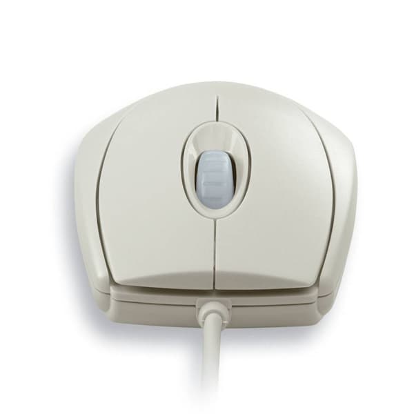 CHERRY Wheelmouse WiFi mus USB Optisk Ljusgrå 3 Knappar 1000 dpi