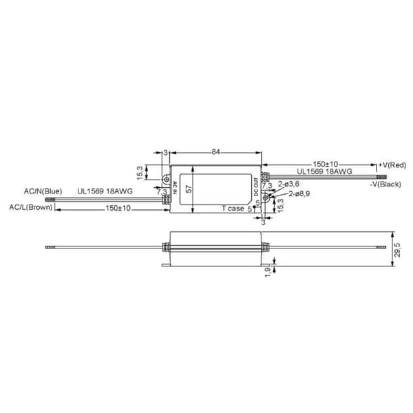 Mean Well APV-25-12 LED transformator Konstantspänning 25 W 0 - 2.1 A 12 V/DC inte dimbar, Överbelastningsskydd 1 st