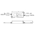 Miniatyrbild 3 av 3: MW Mean Well LPV-150-24 LED transformator Konstantspänning 151 W 0 - 6.3 A 24 V/DC inte dimbar, Överbelastningsskydd 1