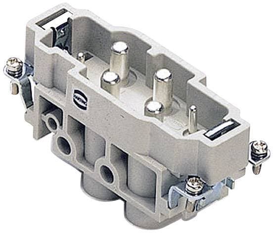 Harting 09 38 006 2611-1 Stiftindsats Han Com 4 + PE Skruer 1 stk