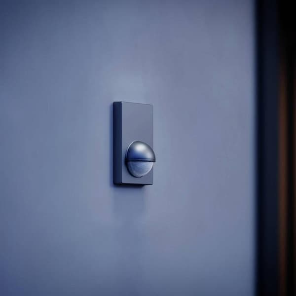 Steinel 603618 PIR-rörelsedetektor Vägg Relä Silver IP54