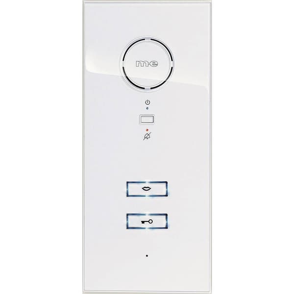 m-e modern-electronics ADV-100 WW Vistadoor Porttelefon Sladd Inomhusenhet Vit