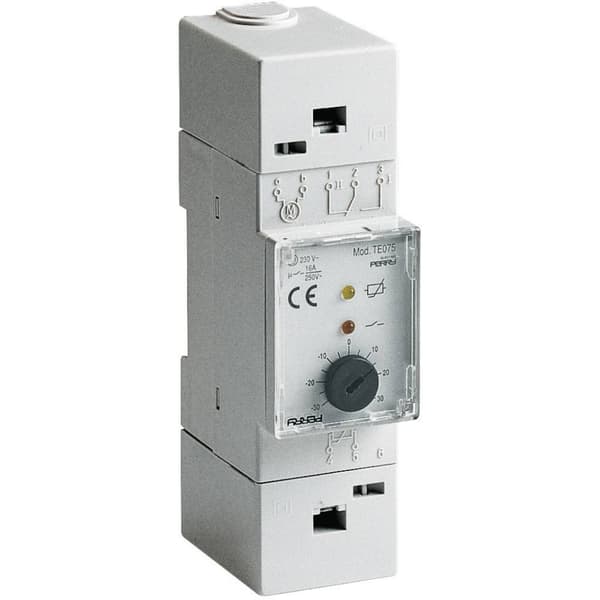 Wallair 1TMTE077 Termostat för inbyggnad DIN-skena 0 till 60 °C