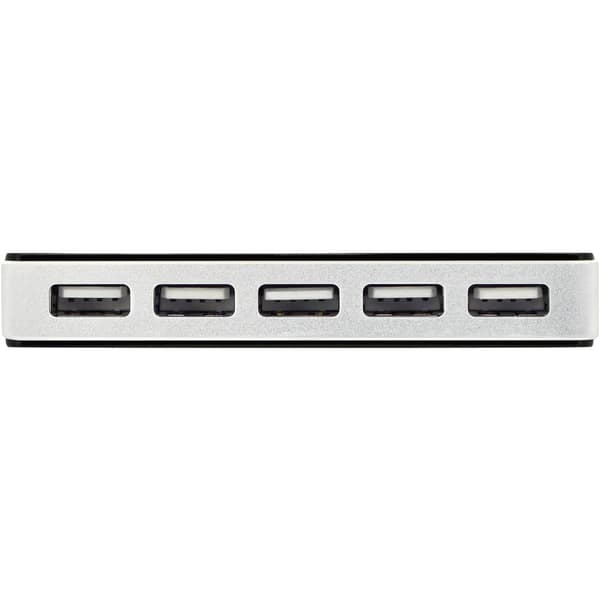 Digitus DA-70229 12 + 4 Port USB 2.0-Hub Svart, Silver