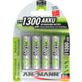 Miniatyrbild 3 av 4: Ansmann maxE HR06 Laddbart batteri AA (R6) NiMH 1300 mAh 1.2 V 4 st