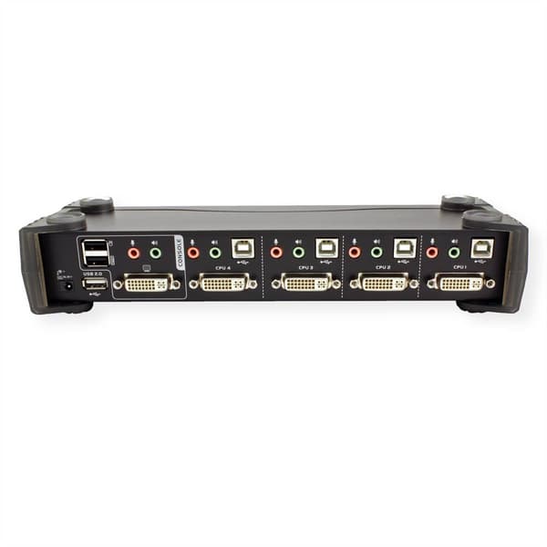 ATEN CS1764A 4 Port KVM-switch DVI USB 1920 x 1200 Pixel