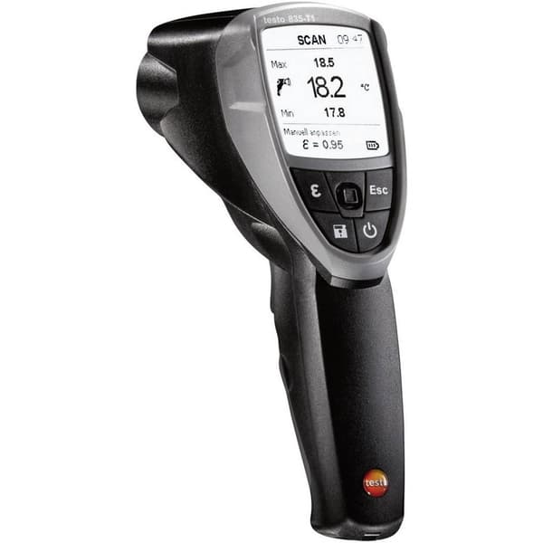 testo 835-T1 IR-termometer Optik 50:1 -30 - +650 °C Kontaktmätning