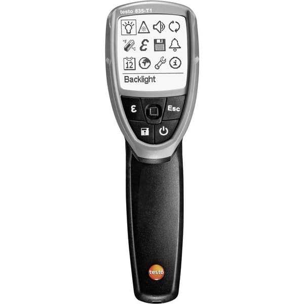 testo 835-T1 IR-termometer Optik 50:1 -30 - +650 °C Kontaktmätning