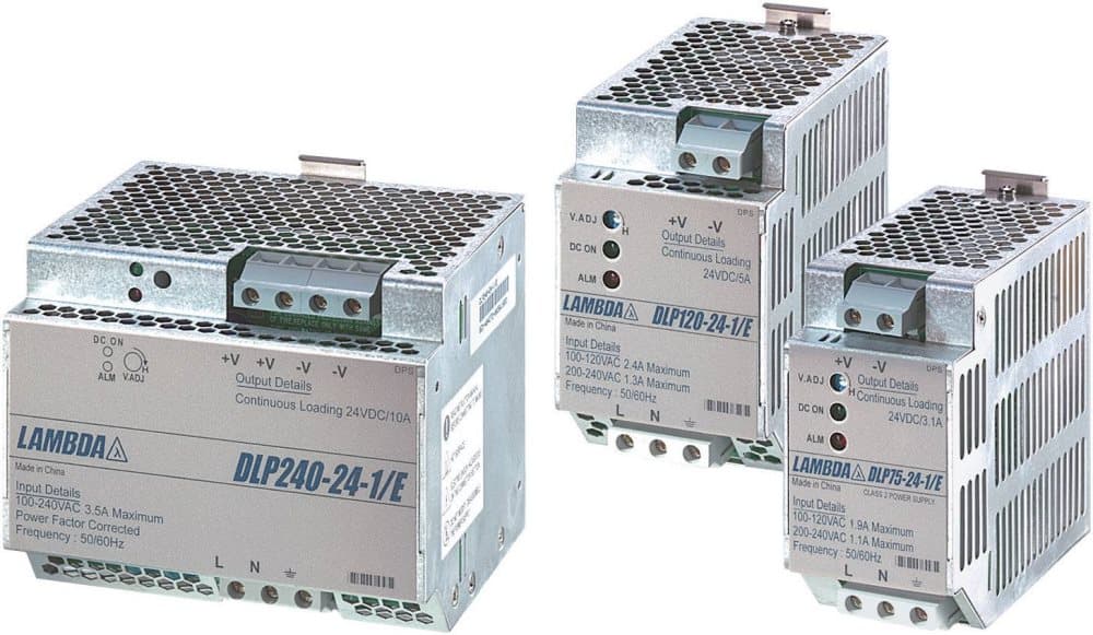 TDK-Lambda DLP-180-24-1/E Strmforsyning til DIN-skinne (DIN-rail) 24 V/DC 7.5 A 180 W 1 x