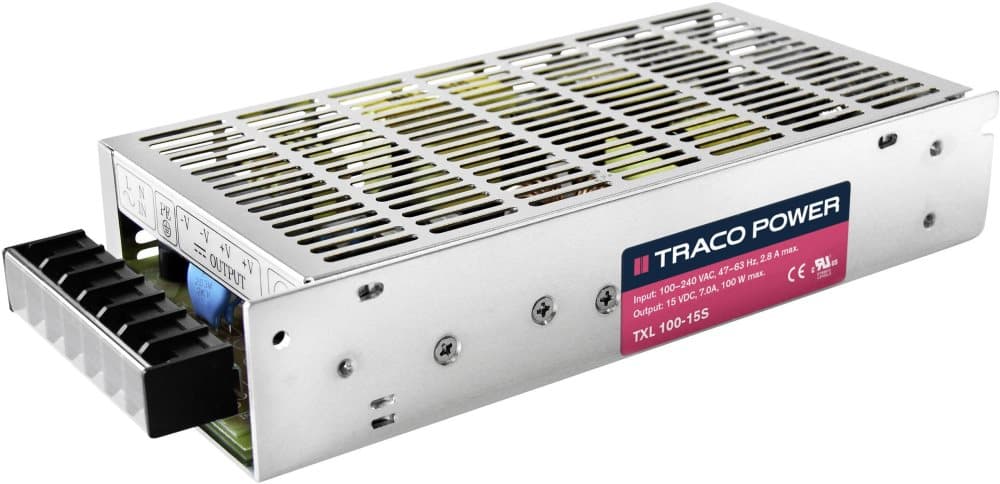 TracoPower TXL 035-15S AC/DC-integreret strmforsyning 2.4 A 35 W 15 V/DC