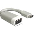 Miniatyrbild 3 av 3: Delock 65471 HDMI / VGA Adapter [1x HDMI hane C Mini - 1x VGA hona] Vit 15.00 cm
