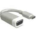Miniatyrbild 2 av 3: Delock 65471 HDMI / VGA Adapter [1x HDMI hane C Mini - 1x VGA hona] Vit 15.00 cm