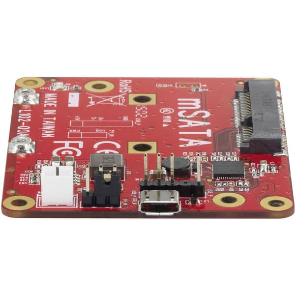 mSATA SSD expansions-kretskort för Raspberry Pi