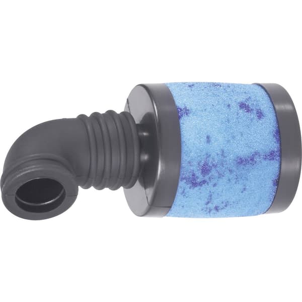 Reely 1:8 Plast Luftfilter med silikonadapter Svart