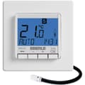 Miniatyrbild 1 av 2: Eberle 527 8123 55 100 FIT-3F Rumstermostat Infälld Veckoprogram Golvvärmeregulator med sensor (F) 1 st