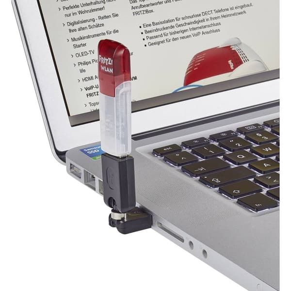 Renkforce USB 2.0 Adapter [1x USB 2.0 A hane - 1x USB 2.0 A hona] guldpläterad kontakt