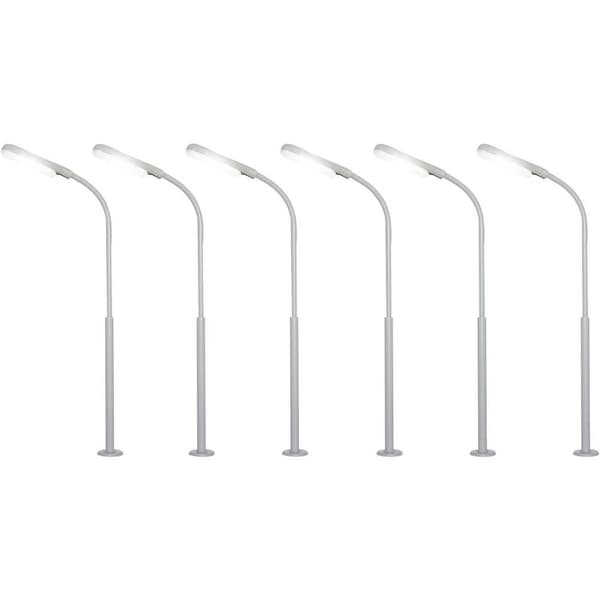 Viessmann Modelltechnik H0 Liten gatlykta enfasig Färdig modell 60906 1 set