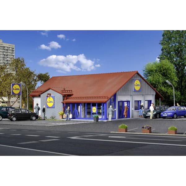 Affär Lidl H0 Vollmer 43662