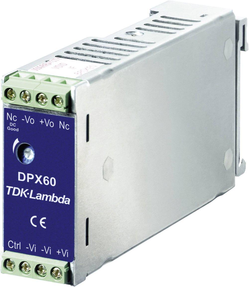 TDK-Lambda DPX-60-24S-12 Strmforsyning til DIN-skinne DIN-Rail DC/DC.121 12 V/DC 5 A 60 W 1 x