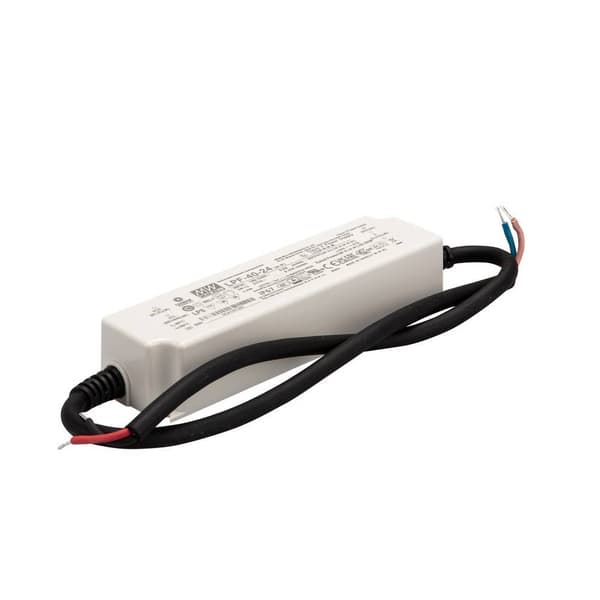 Mean Well LPF-40-24 LED driver, LED transformator Konstantspänning, Konstantström 40 W 1.67 A 14.4 - 24 V/DC inte dimba